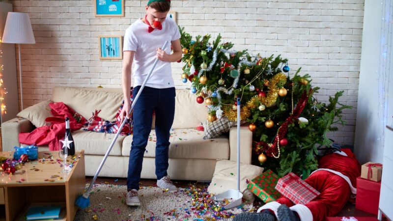 Tidying Up the Festive Aftermath: A Guide to Cleaning Up After Hosting Christmas